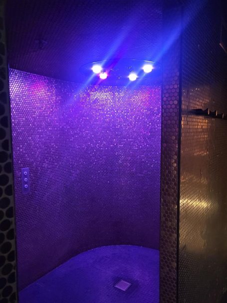 LED Light Rainforest Shower